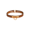 Hermes Mini Rivale Bracelet Gold Swift
